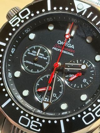 Omega Seamaster Chronograph Negro