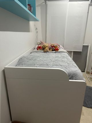 Letto nido giovanile con cassetti marca Briole