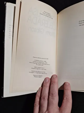 William Gibson. Mona Lisa acelerada