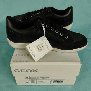 Zapatillas Geox Negras Talla 39 Nuevas
