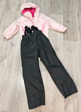 Traje de esquí para niña talla 4