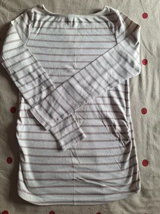 Camiseta premamá H&M M rayas manga larga