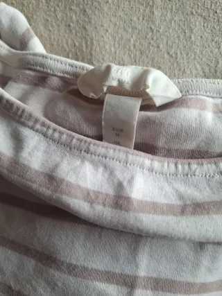 Camiseta premamá H&M M rayas manga larga