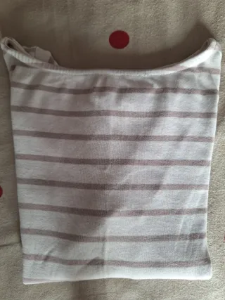 Camiseta premamá H&M M rayas manga larga