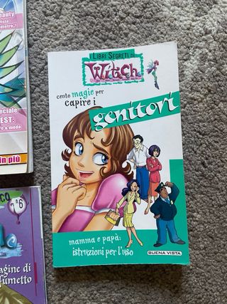 Riviste fumetto e libro Witch