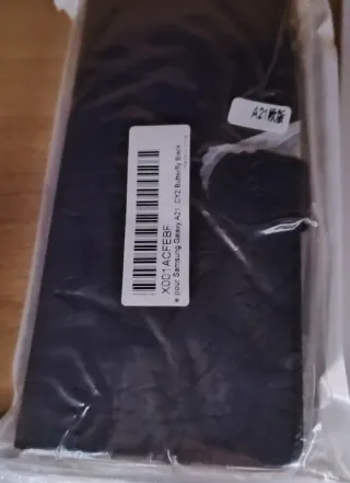 Custodia Samsung Galaxy A21 Butterfly Black