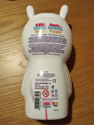 Bebés Llorones envase vacío jabón