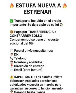 Estufa Hogar  de leña 90 insertable  MAD2025