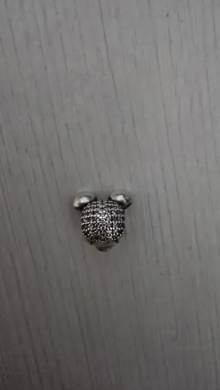 Charm Clip Mickey Pandora Plata