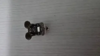 Charm Clip Mickey Pandora Plata