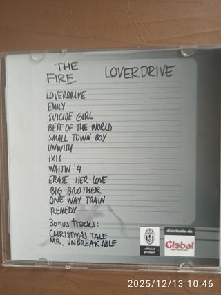 CD Originale Juventus - The Fire, Lover Drive