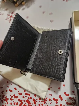 Billetero Montblanc Negro