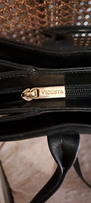 Bolso Vicosta Piel Negro