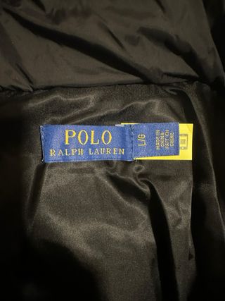 Abrigo Polo Ralph Lauren Negro
