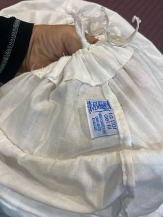 Cancán niña blanco 5-9 años