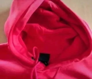 Felpa con cappuccio H&M rossa