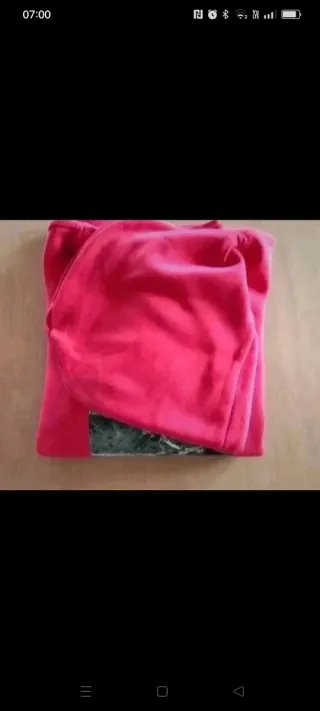 Felpa con cappuccio H&M rossa