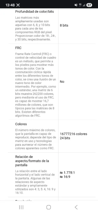 Televisión Samsung 40 Negra