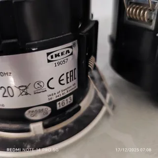 Foco empotrado LED redondo blanco