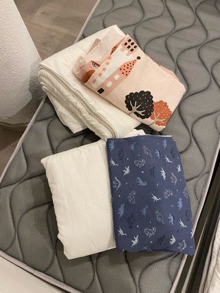 Cama infantil 70x140 con colchones