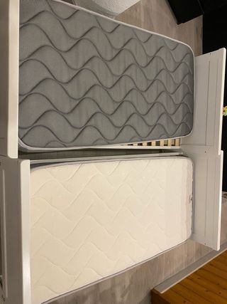 Cama infantil 70x140 con colchones