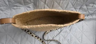 Bolso bombonera de Yute Parfois