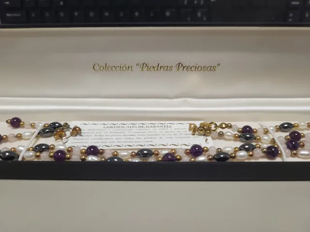 Conjunto Collar, Pulsera y Pendientes