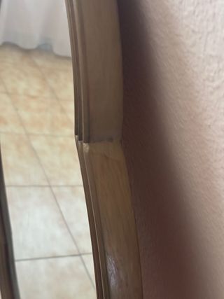 Espejo Ovalado Dorado