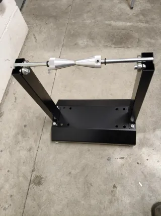 Equilibradora de ruedas para moto