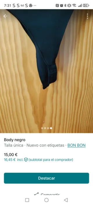 Body negro manga larga
