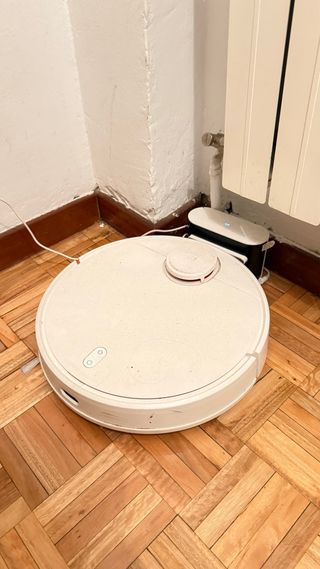 Robot aspirador blanco Xiaomi vacuna 2s