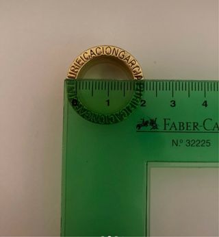 Anillo Purificación García Dorado