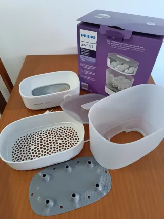 Set de lactancia y esterilizador Philips Avent