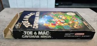 Joe & Mac Completo Nintendo NES PAL B ESP