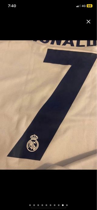 Camiseta Real Madrid Adidas Blanca