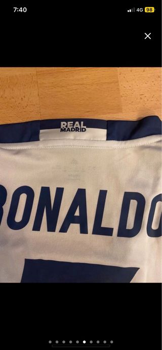 Camiseta Real Madrid Adidas Blanca