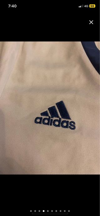 Camiseta Real Madrid Adidas Blanca