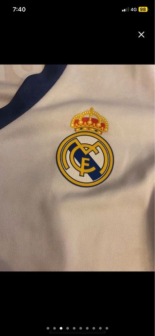 Camiseta Real Madrid Adidas Blanca