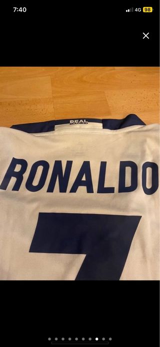 Camiseta Real Madrid Adidas Blanca