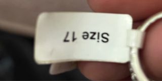 Anillo esfera diseño calado plata y negro