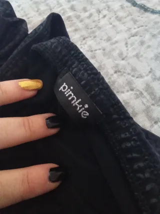 Top Pimkie Negro Talla XS