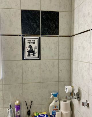 Busto Darth Vader con Calavera y Letrero