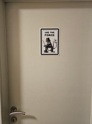 Busto Darth Vader con Calavera y Letrero