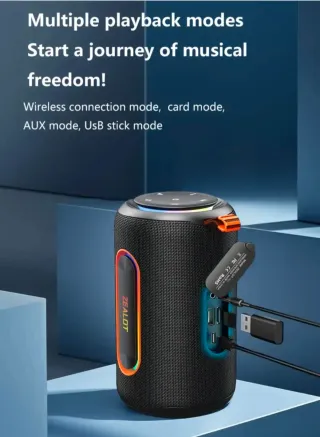 Altavoz Bluetooth Zealot MP1 RGB