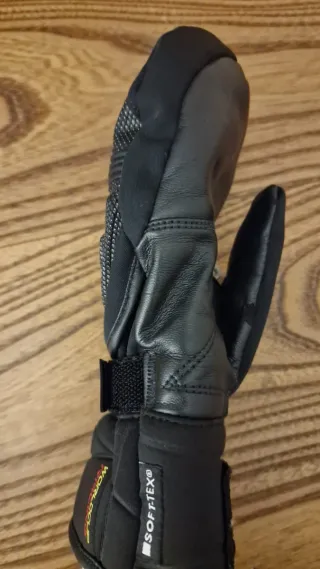 Guanti Leki Junior Race Fit Neri Gialli