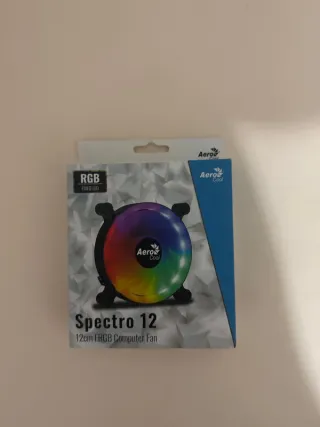 Aerocool Spectro 12 RGB Ventilador PC 12cm