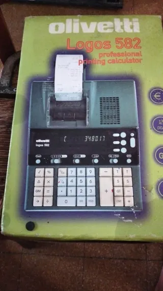 Olivetti Logos 582 calcolatrice