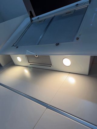 Campana Extractora Blanca 90cm