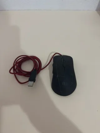 Ratón Rii USB Negro RGB