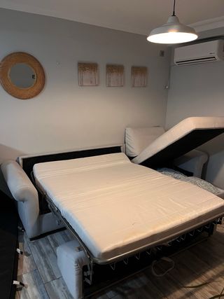 Sofá cama chaiselong de 4 plazas